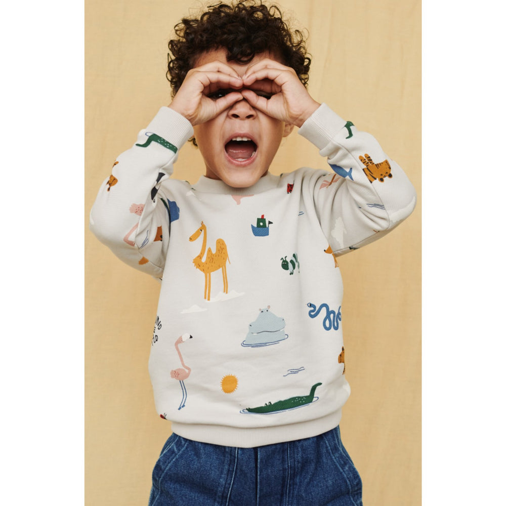 Køb LIEWOOD Around The World / Sandy Thora Printed Sweatshirt