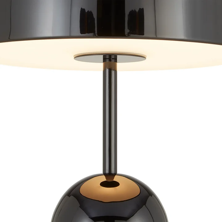 Tom Dixon - Bell LED Tischleuchte, grau