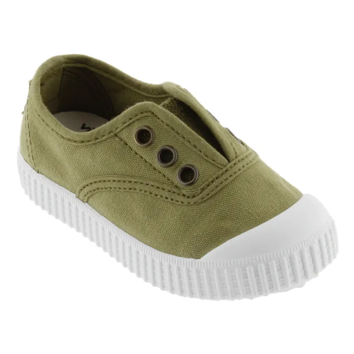 Victoria Baskets Inglesia Elastico Lon | Vert