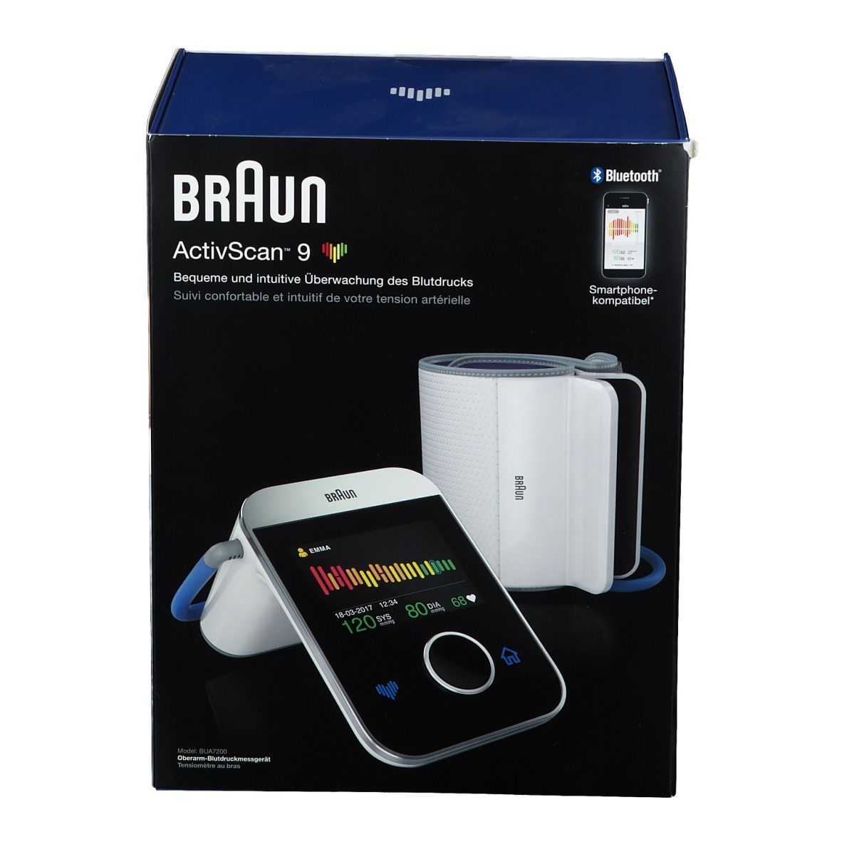 Braun ActivScan 9 Oberarm-Blutdruckmessgerät