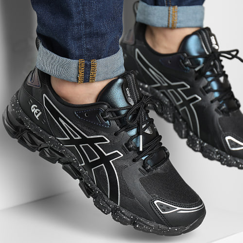 Baskets Gel Quantum 180 1201A522 Black Pure Silver