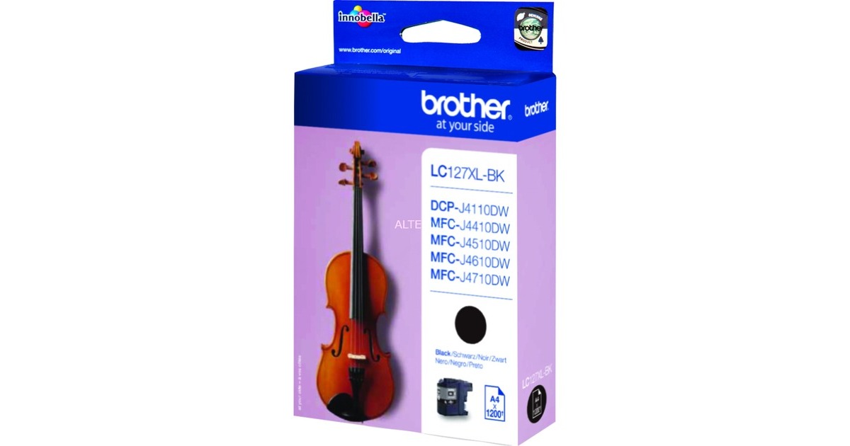 BrotherInkt LC-127XLBK  (Zwart)