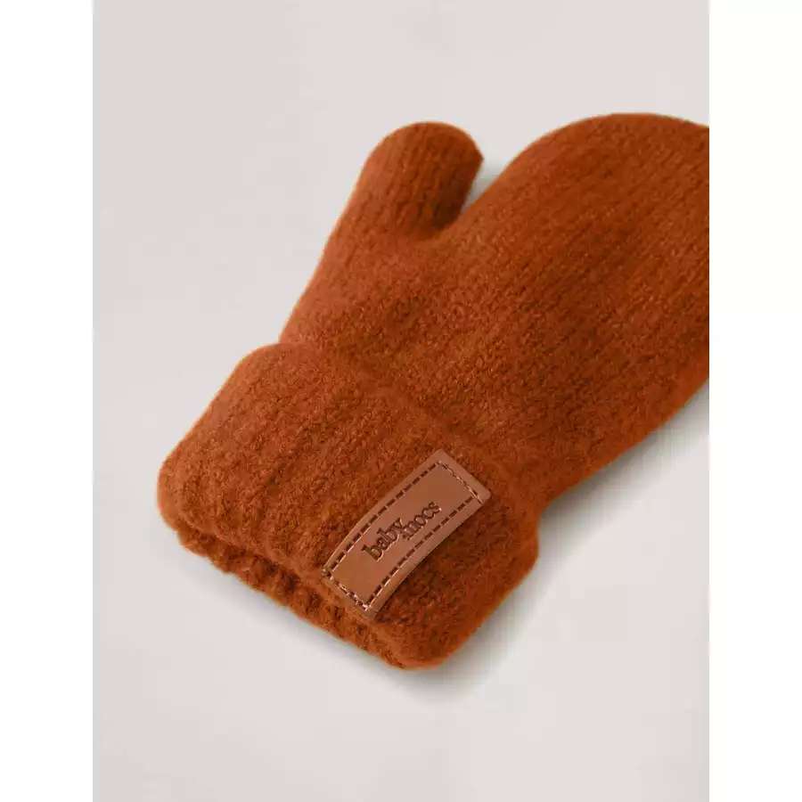 BabyMocs Handschuhe Vegan rot
