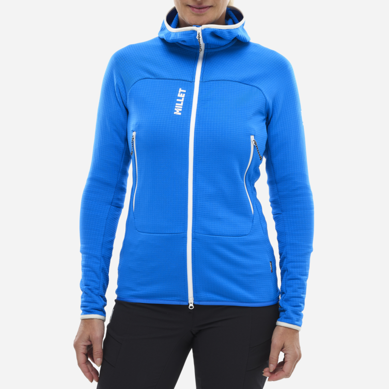 Fusion Grid Hoodie - Polaire femme