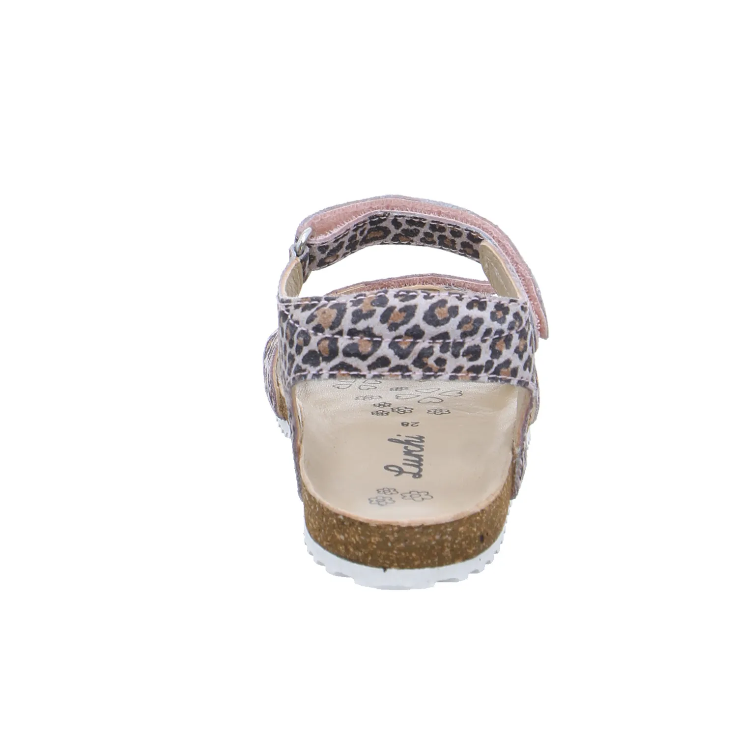 LURCHI Kleinkinder-Sandale Beige Leder  Mädchentraum