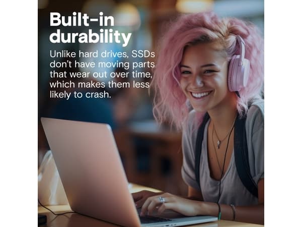 Crucial BX500 - SSD - 4 TB - intern - 2.5