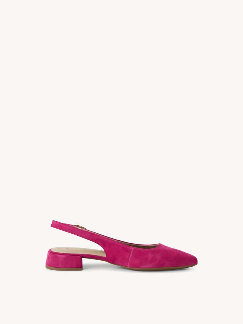 Leren Slingpumps - pink