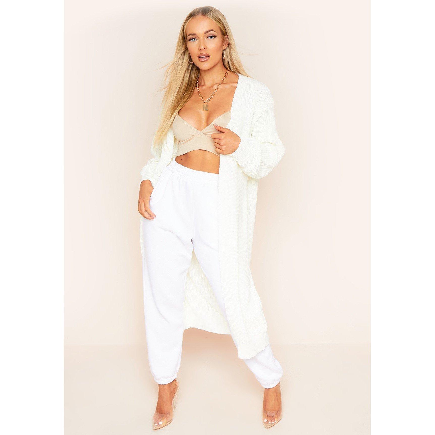Missy Empire Longline Knit Cardigan