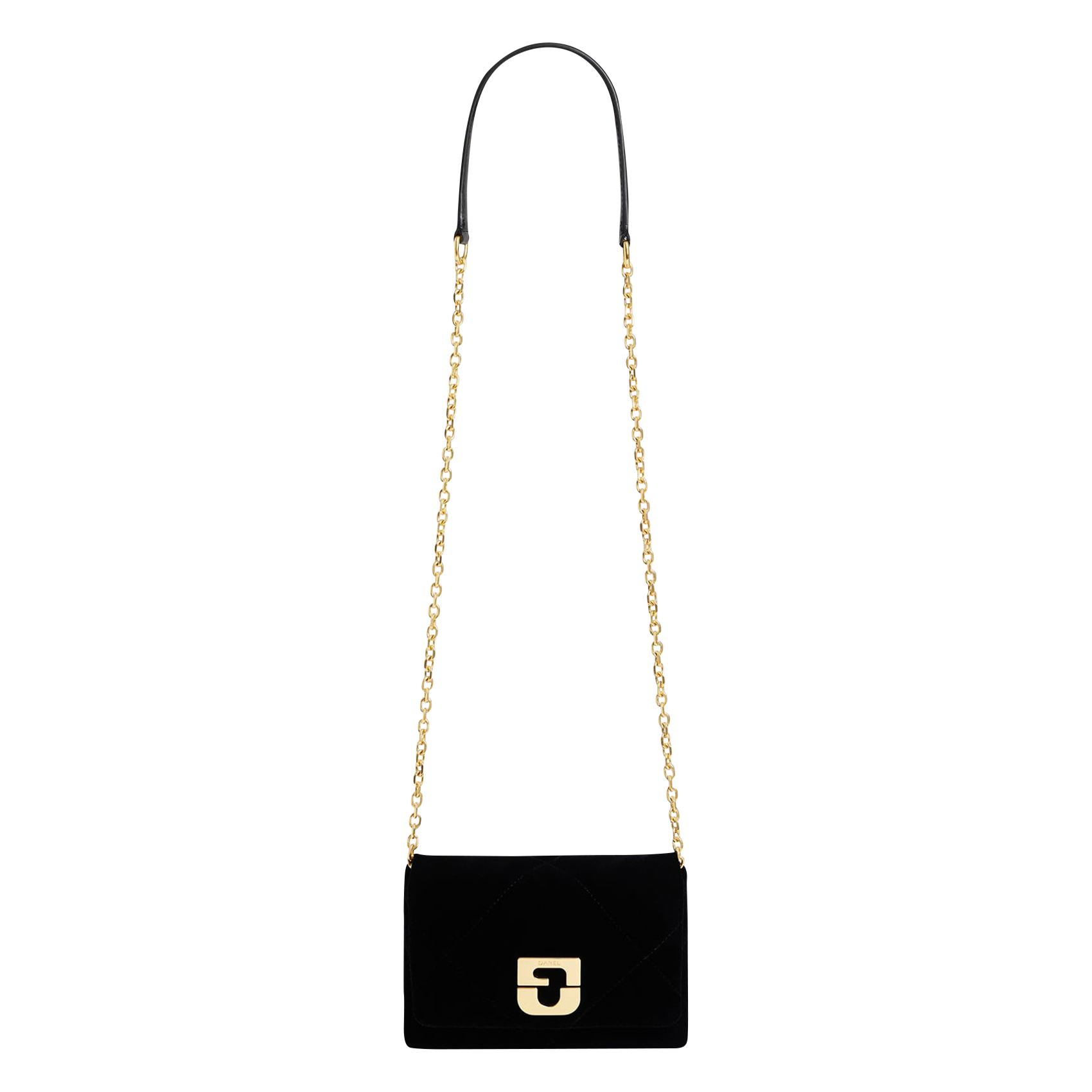 LE MINI FANNY - Sac bandoulière à rabat| Noir