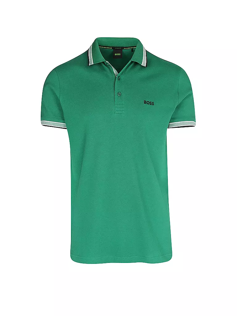 BOSS Poloshirt Regular Fit PADDY dunkelgrün