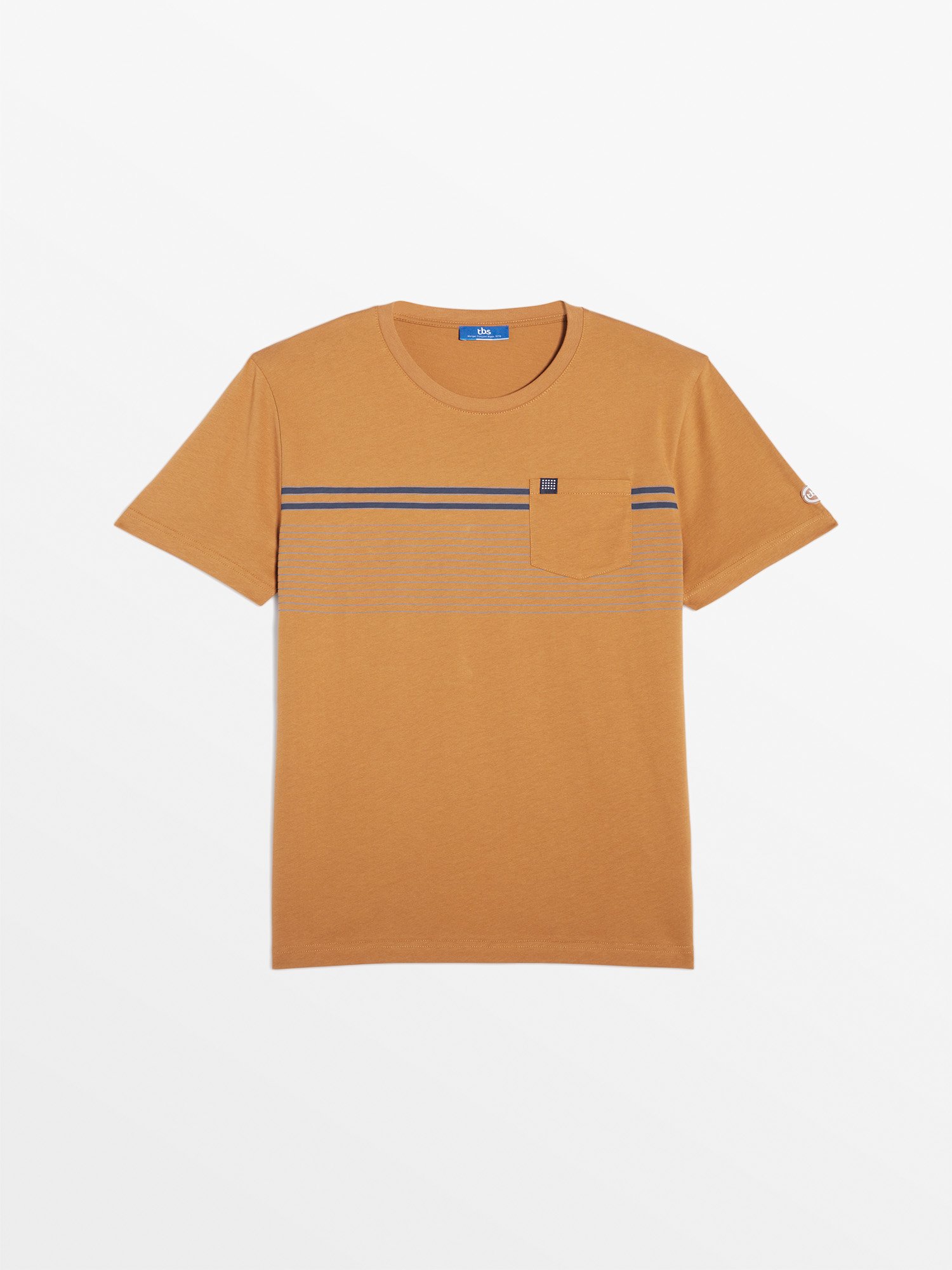 Tee Shirt Homme Coton Biologique Marron