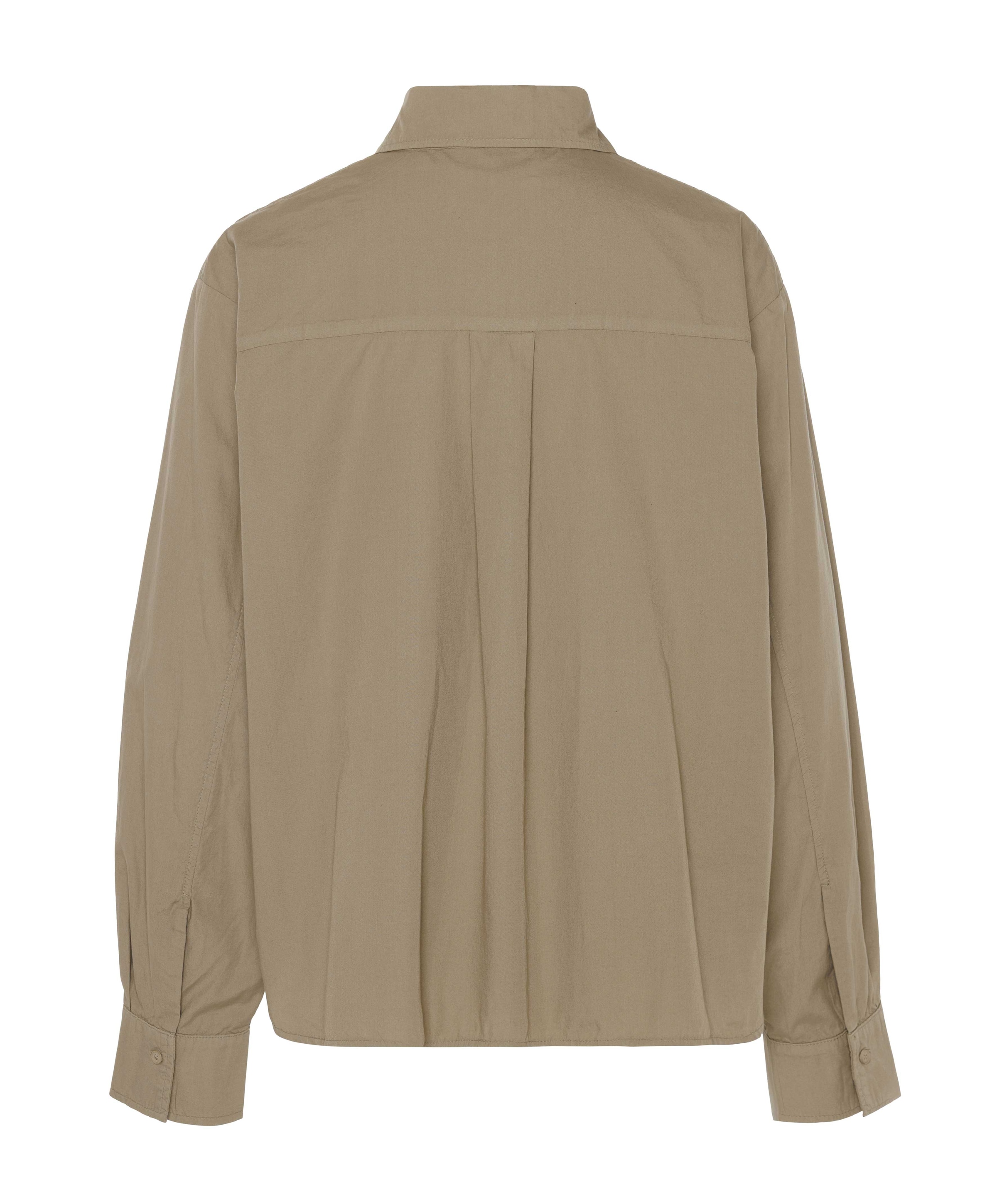 Penn & Ink N.Y. Dames blouse beige