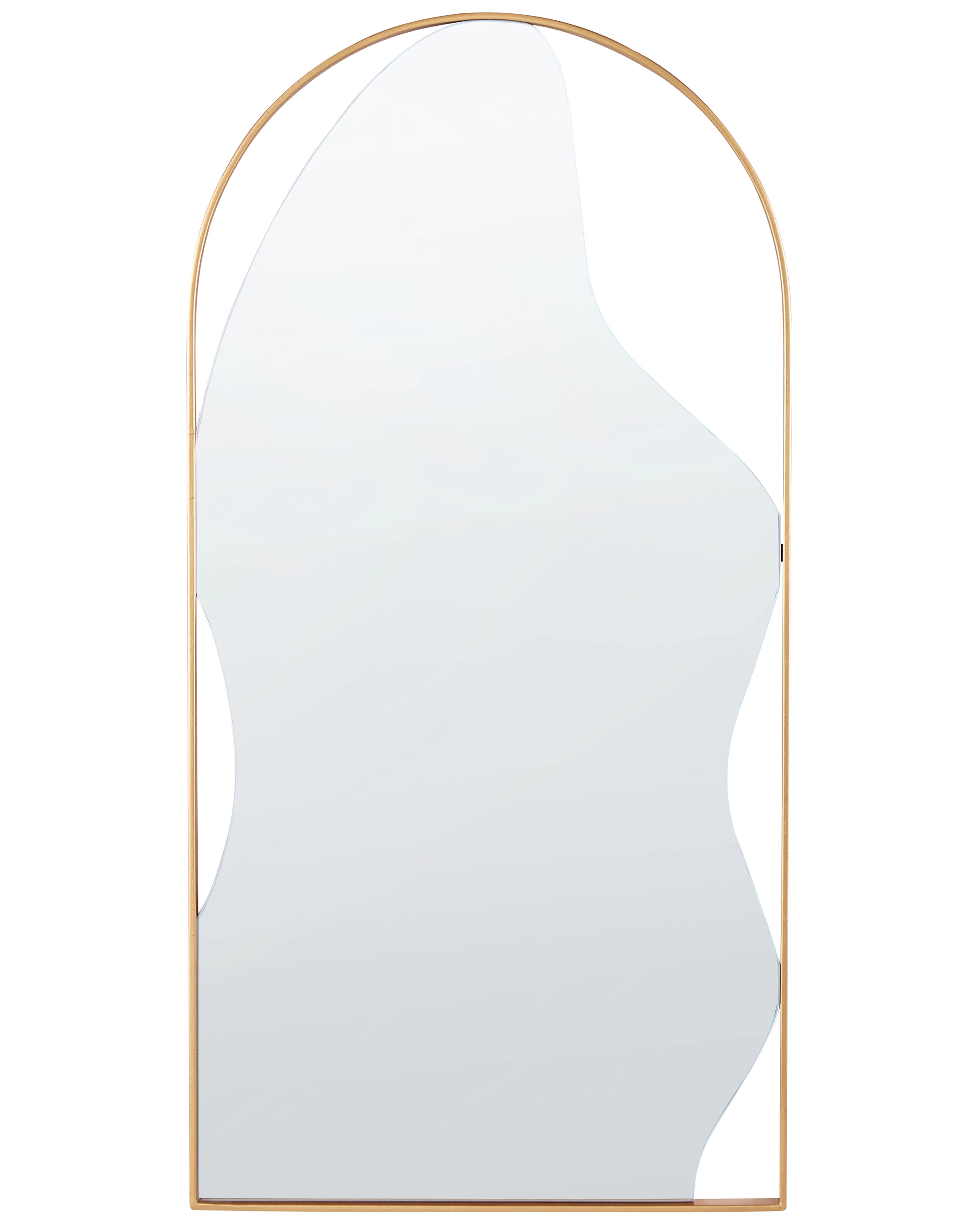 Wandspiegel COLOMBIER 41 cm 81 cm Metaal Goud