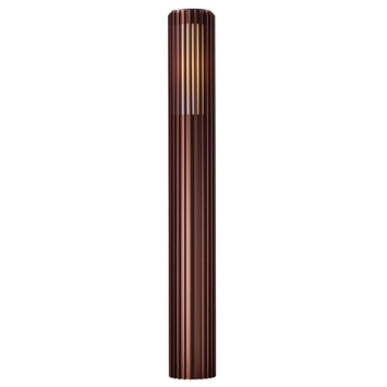 Nordlux tuinlamp Aludra 95 cm bruin metaal