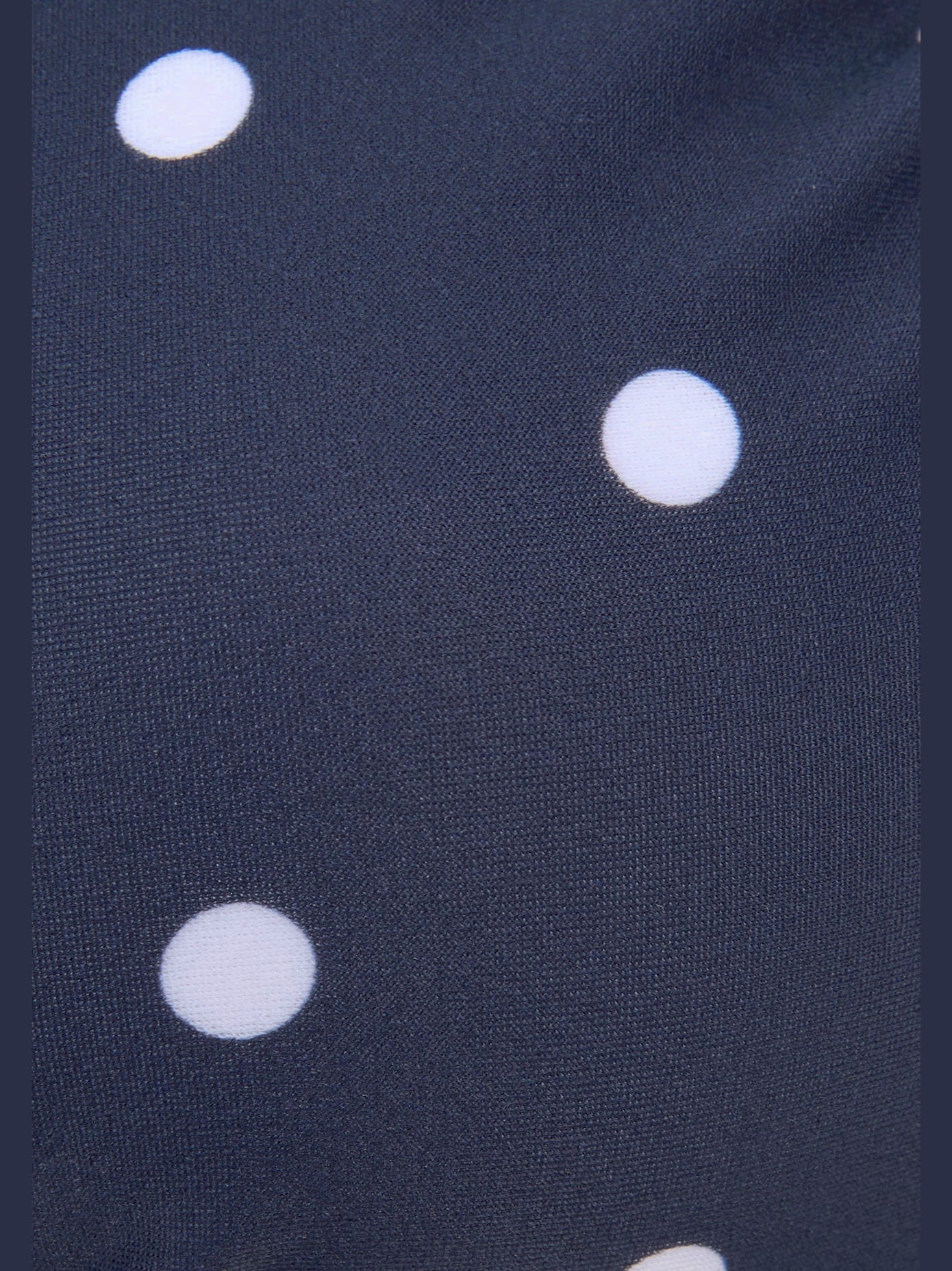 Haut de maillot de bain à armatures motif à pois tendance