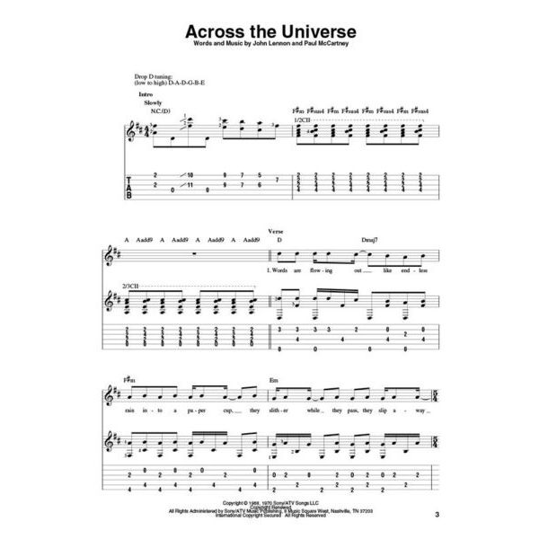 Hal Leonard Fingerpicking Beatles