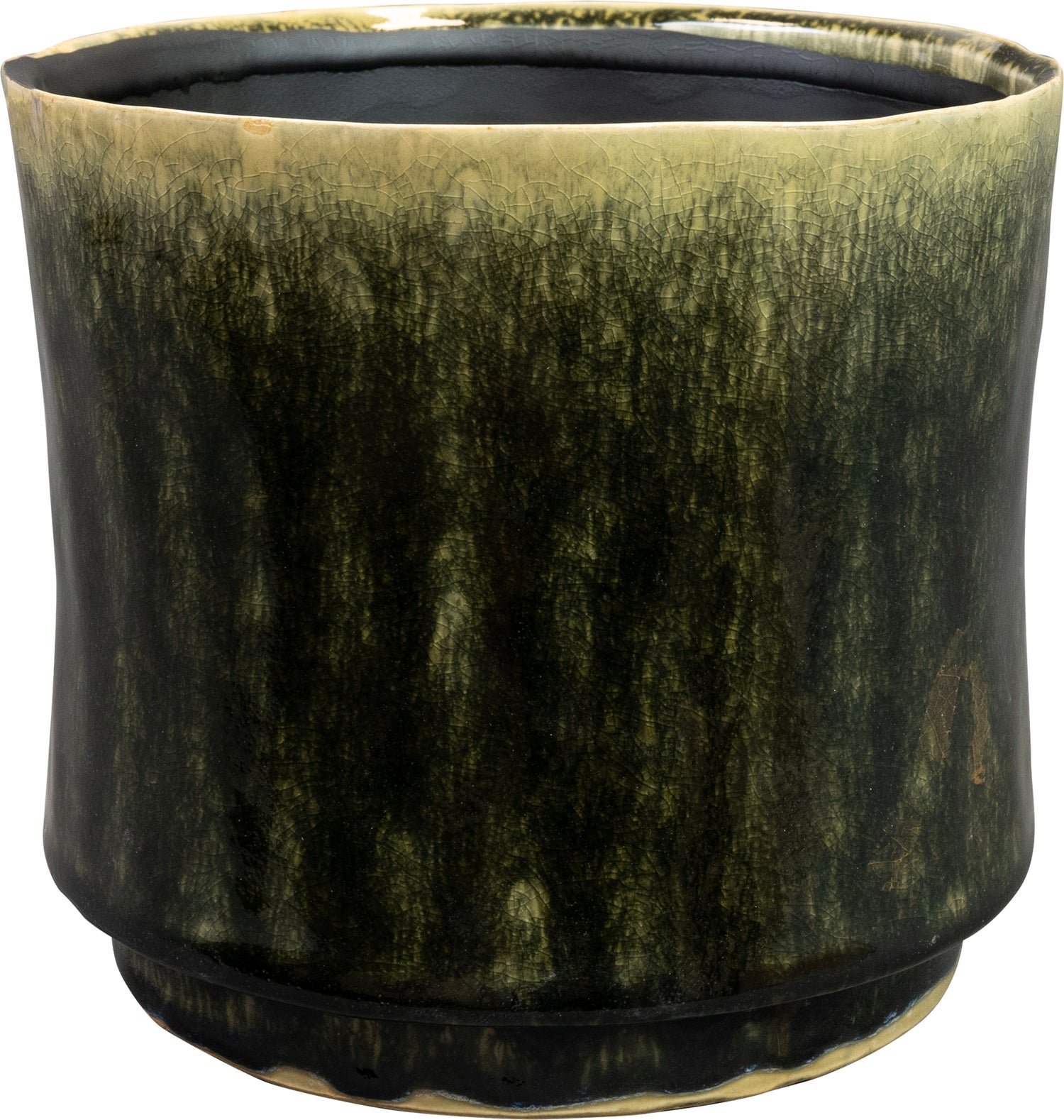 TS bloempot Nolan groen D 17 H 15 cm