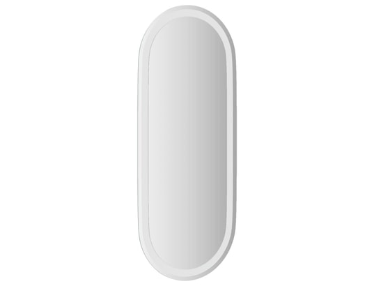 VIDAXL - Miroir de salle de bain à led 90x40 cm ovale