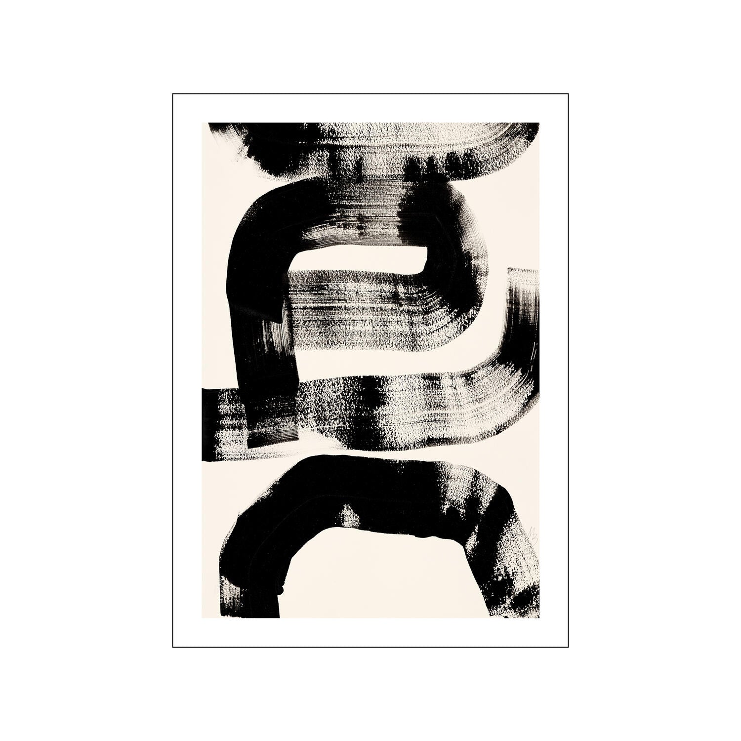Poster & Frame  My Strokes plakat - 50 x 70 cm