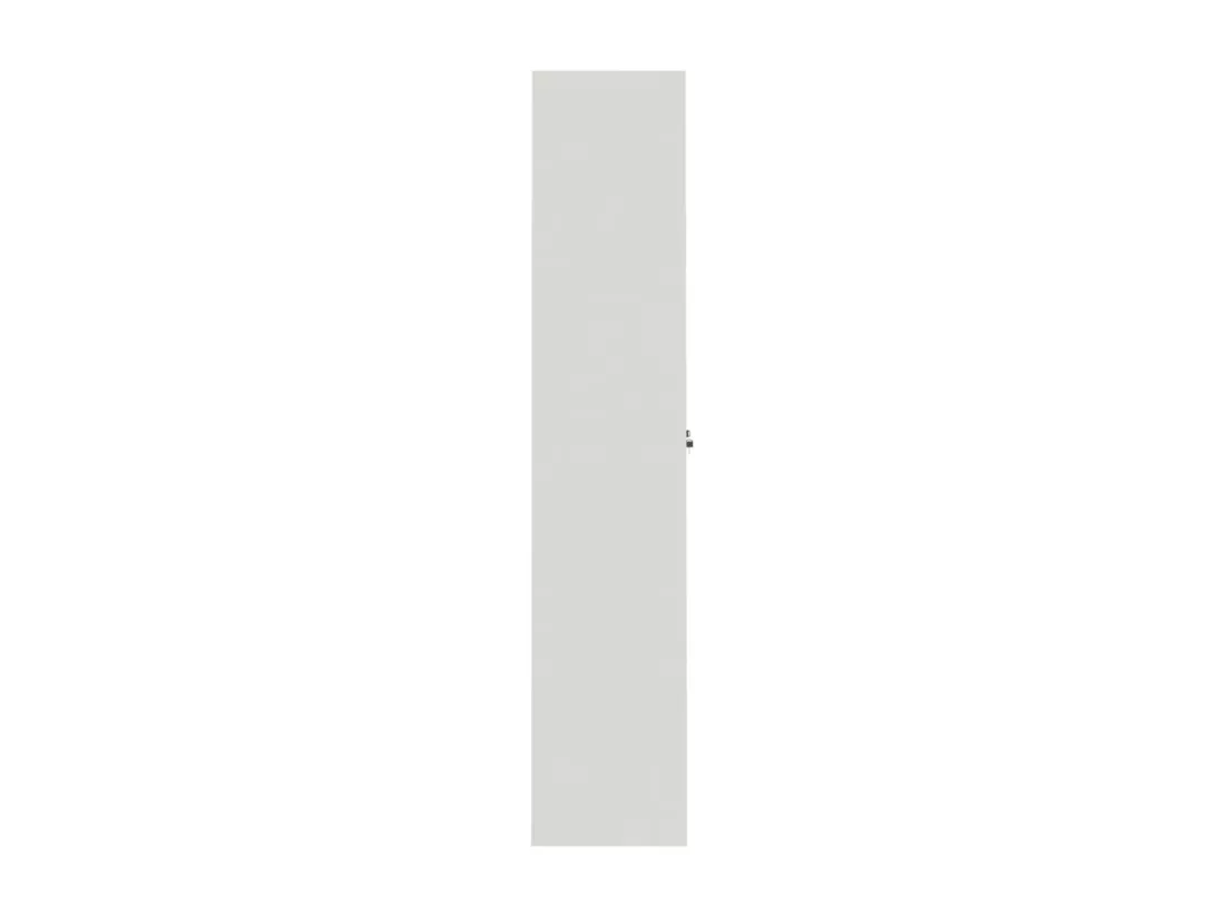Classeur gris clair 105x40x180 cm acier