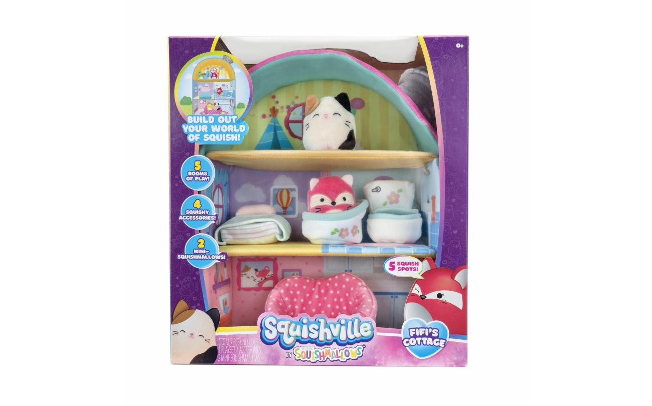 Squishville Fifi's Cottage Soft Playset