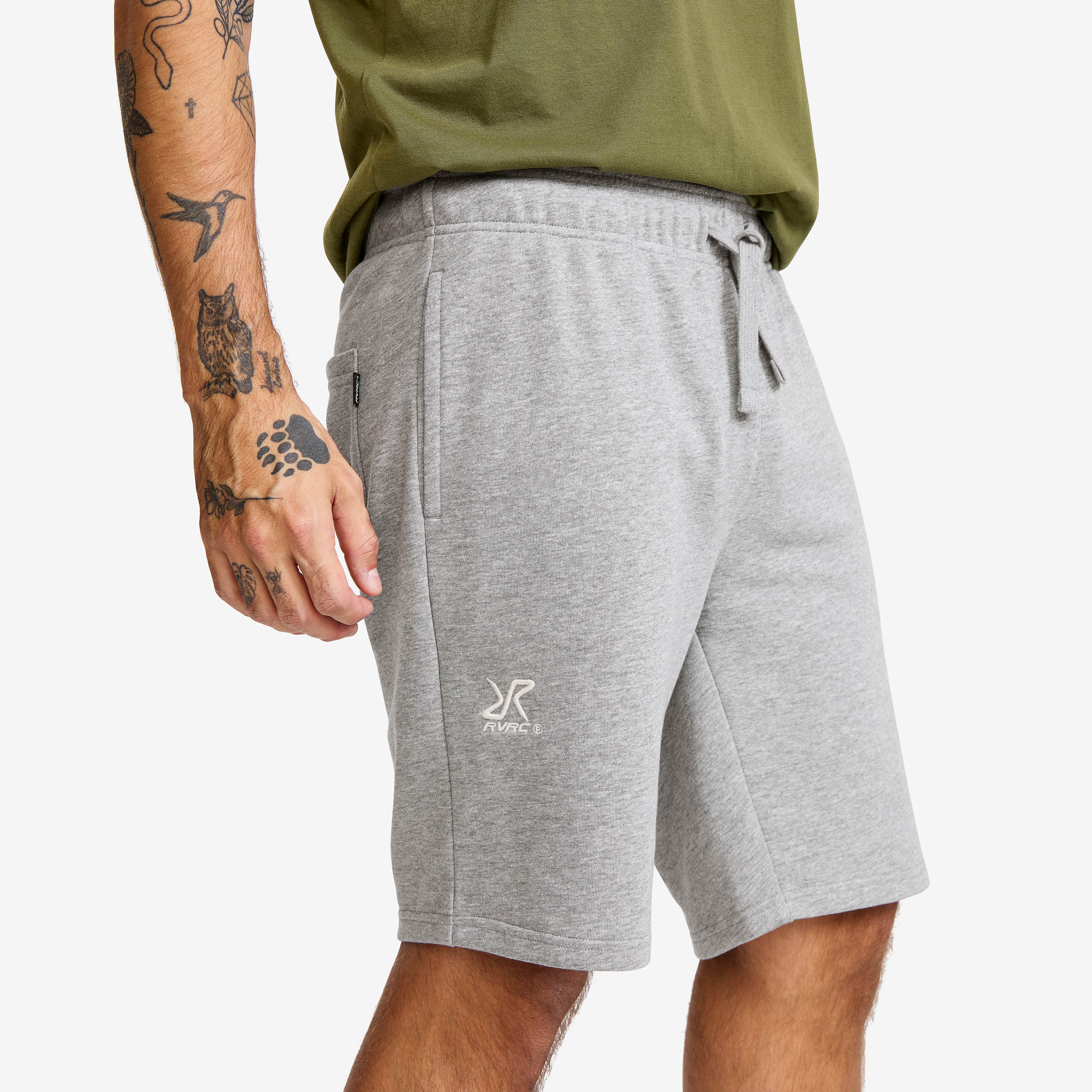 RVRC Sweat Shorts Herre Grey Melange
