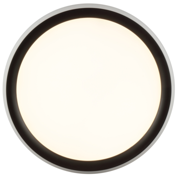 Brilliant LED plafondlamp Carloz zwart Ø30 cm