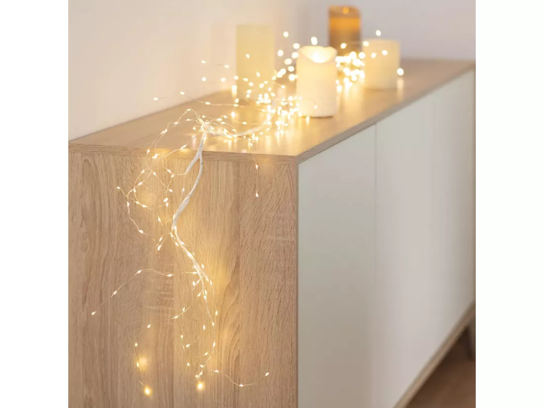 Guirlande LED Belinju 1.5m 3000K Blanc chaud