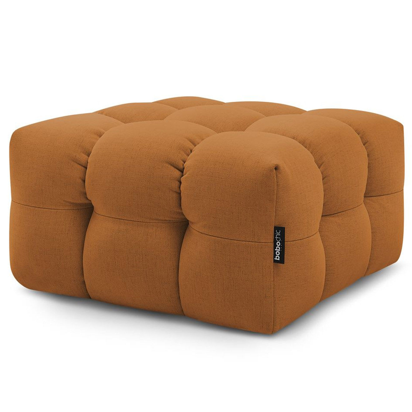 Bobochic Pouf Cloud jaune - 84x84x43 cm