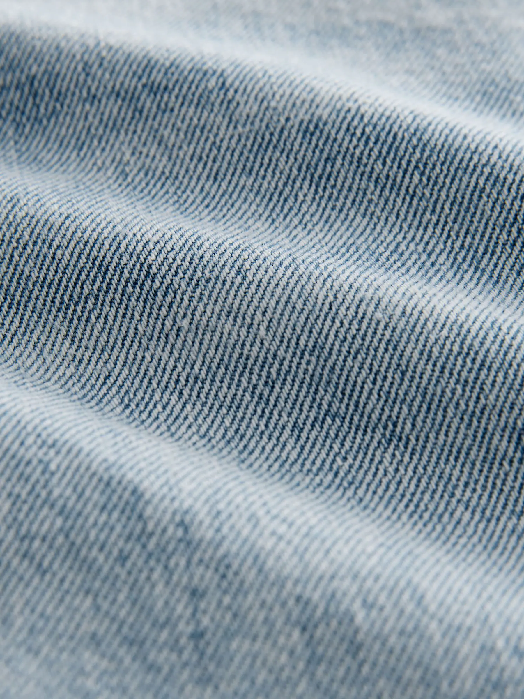 Gebleekt - Darted Knee Barrel 100% Katoenen Jeans