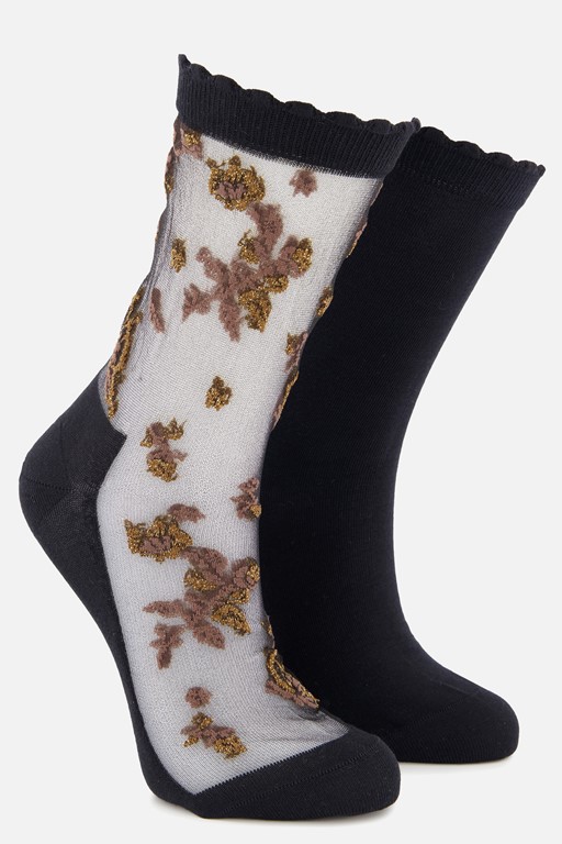 Tamaris Flower Design Sokken Textiel