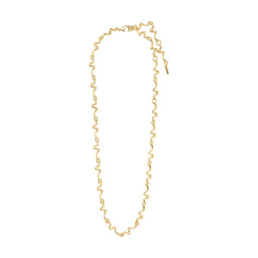Pilgrim Penelope Recycled Halskæde, Gold Plated, 38 cm