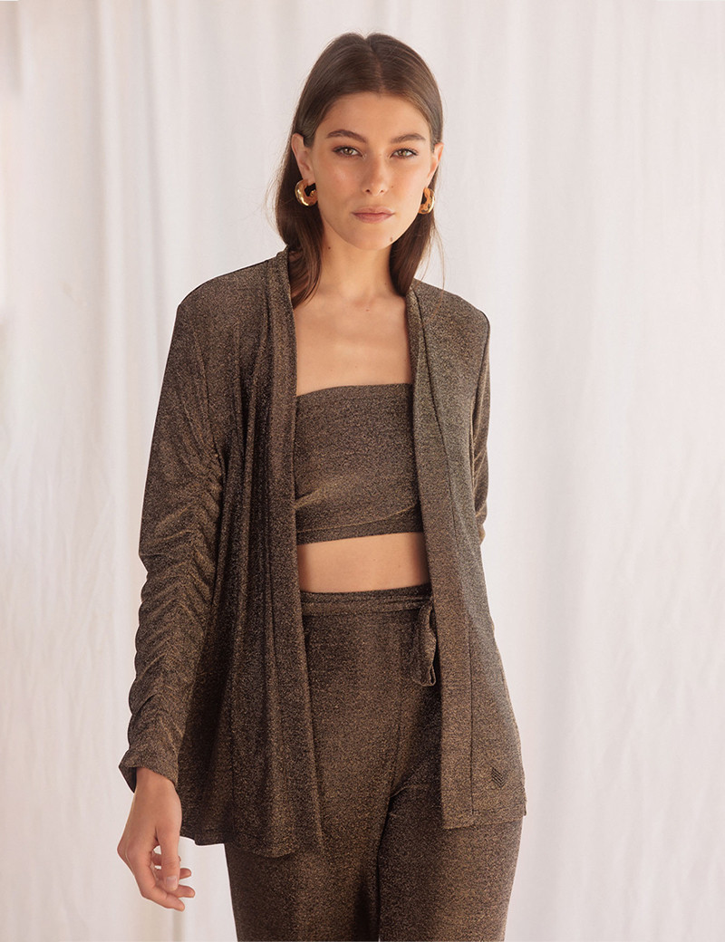 HBT NONCHALANTE | COCKTAIL VESTE DORÉE
