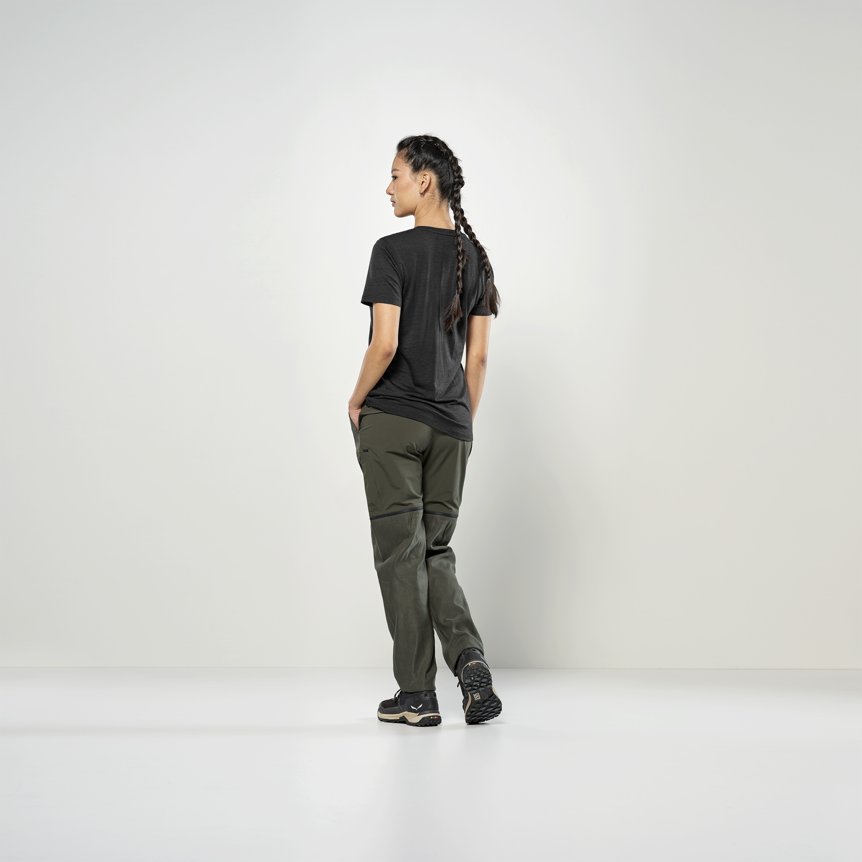 Eagle Minilogo Merino T-Shirt Damen
