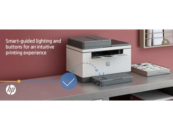 HP LaserJet MFP M234sdw - Multifunktionsprinter - S/H - laser - Legal (216 x 356 mm) (original) - Legal (medie) - op til 29 spm (kopiering) - op til 29 spm (udskriver) - 150 ark - USB 2.0, LAN, Wi-Fi(n), Bluetooth