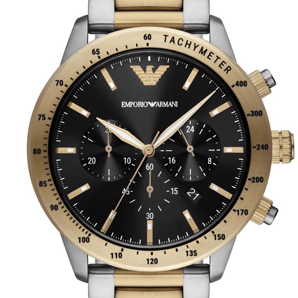 Montre Emporio Armani Noir
