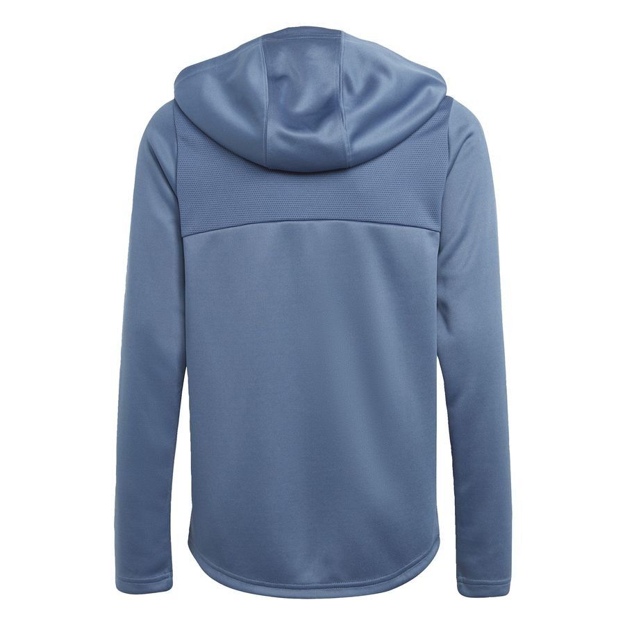 adidas Sweat à Capuche Aeroready HIIT Full Zip - Bleu Enfant
