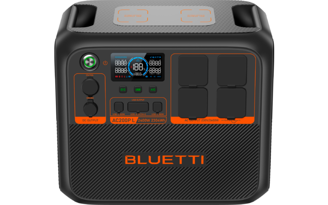 BLUETTI AC2P-Black-EU tragbare Powerstation 300 W