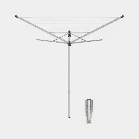 Droogmolen Lift-O-Matic, 40 meter met metalen grondanker, doorsnede 45