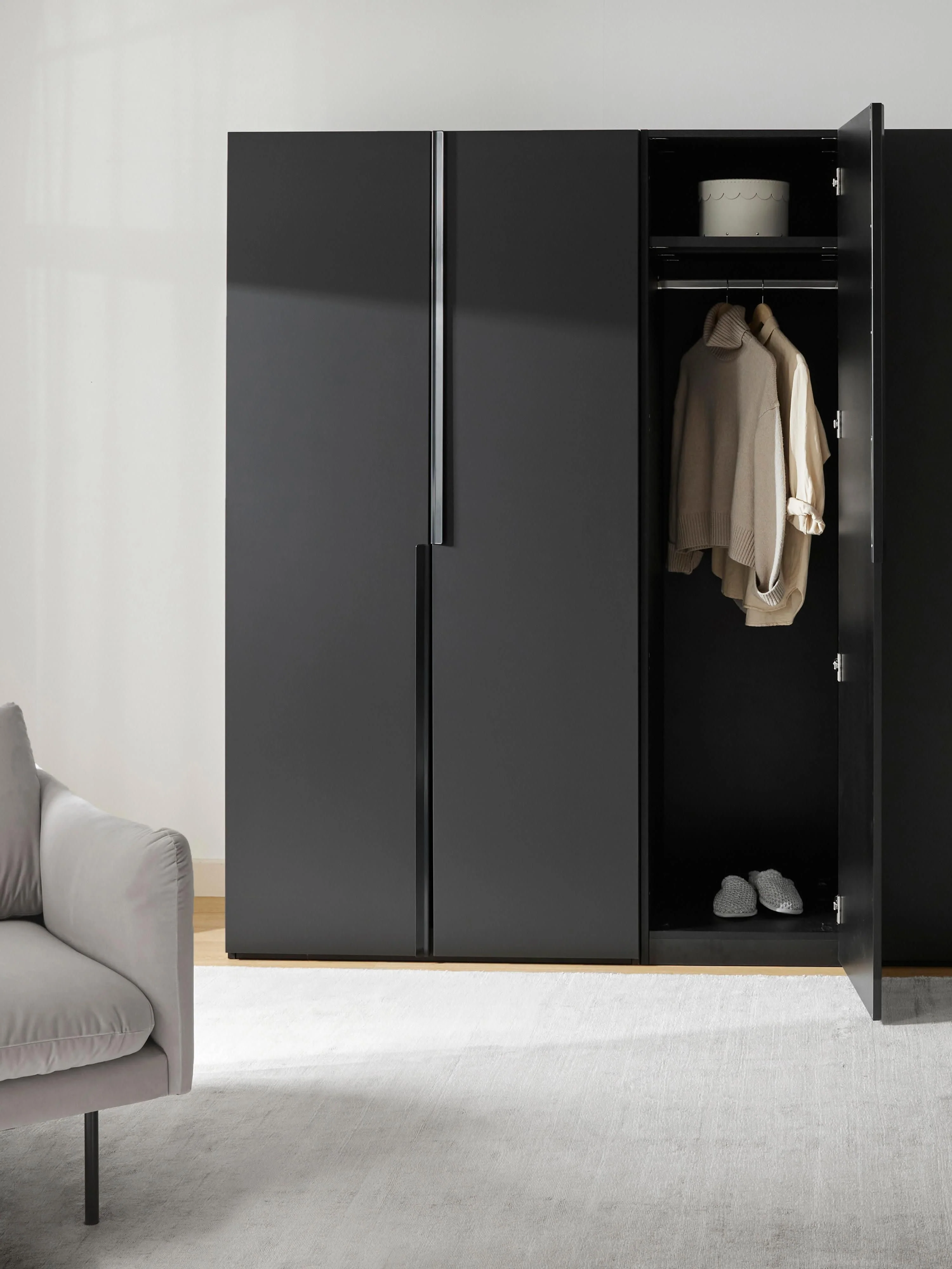 Modulaire draaideurkast Leon, 50 cm breed, diverse varianten