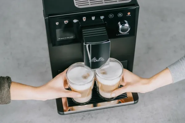 Melitta 630-212, Espressomaskine, 1,8 L, Kaffebønner, Indbygget kværn, 1400 W, Sort