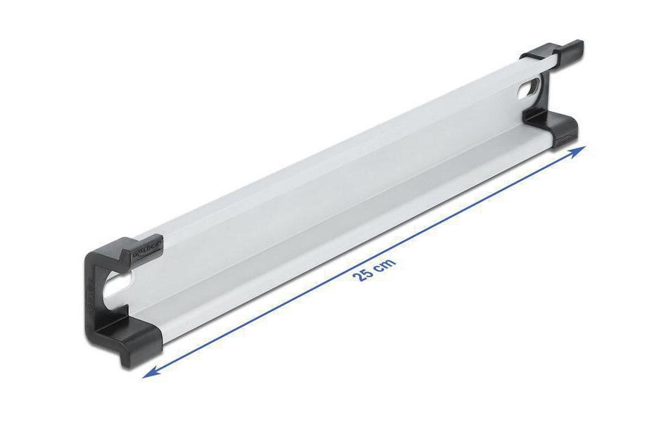 Hutschiene/DIN Rail 35 x 15 mm, 25 cm aus AluminiumDelock Hutschiene 35 x 7,5 mm (19
