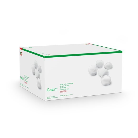 GAZIN Set 5 Tupfer<br>25 Stück, Gr3, mit RK steril