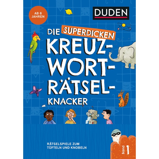 DUDEN - Die superdicken Kreuzworträtsel Knacker - Band 1