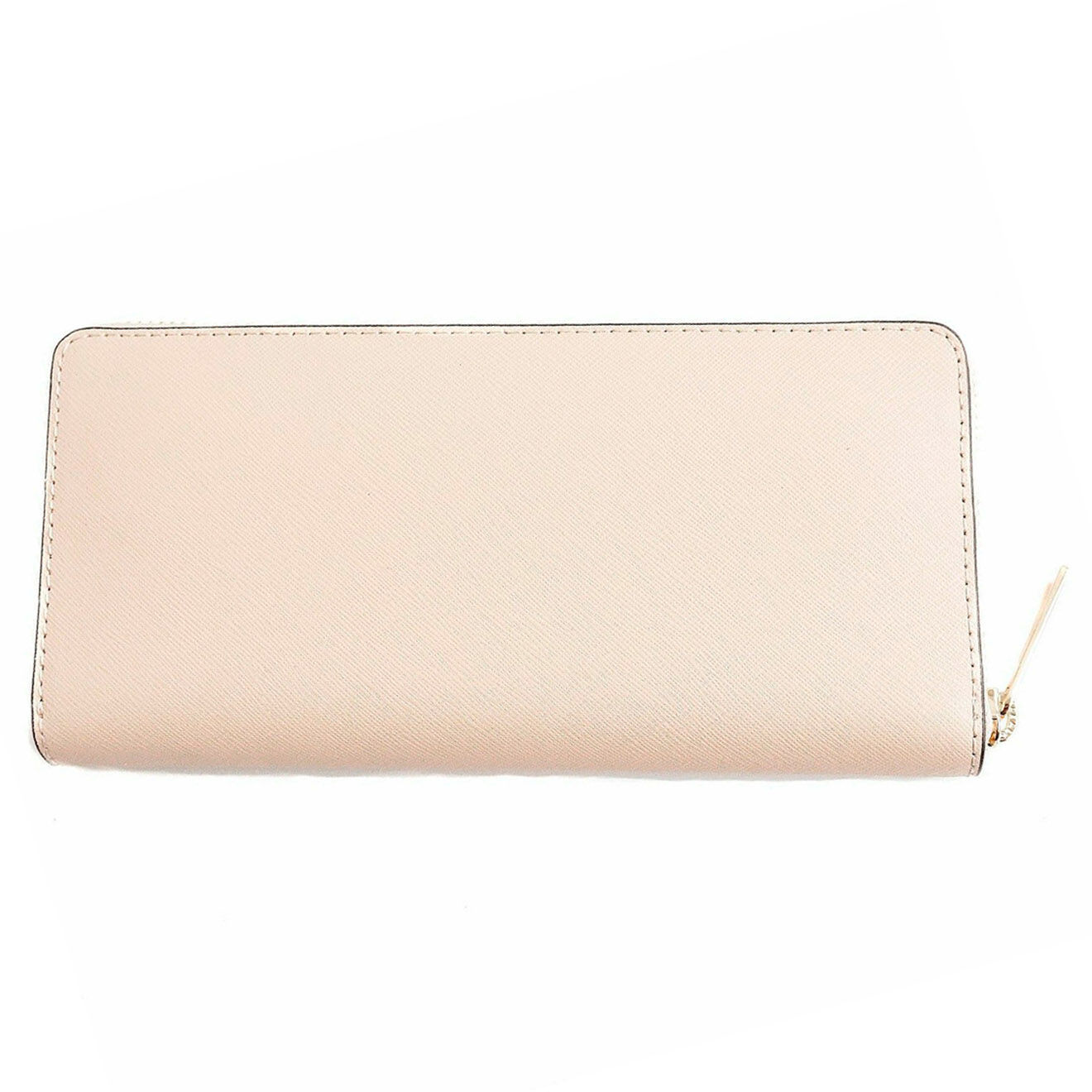 Michael Kors Compagnon en Cuir Jet Set Travel beige - 10x20.5x2.5 cm