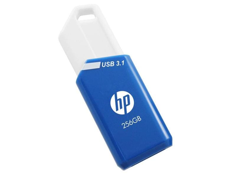HP USB-Stick 3.1 x755w 256 GB USB-Stick mit 256 GB Speicherkapazität und 65 MB/s Lesegeschwindigkeit