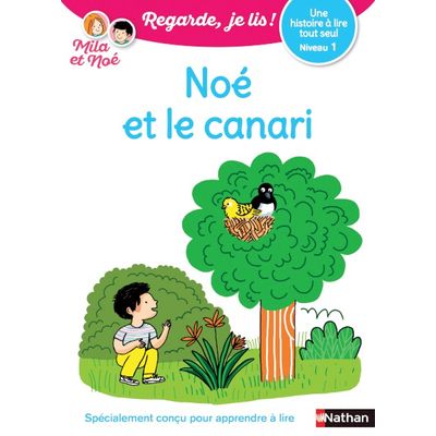 Regarde, je lis ! Noé et le canari - Niveau 1 - Une histoire à lire tout seul