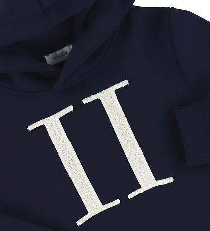 Les Deux Kapuzenpullover - Zugabe Bouclé - Dark Navy/Ivory
