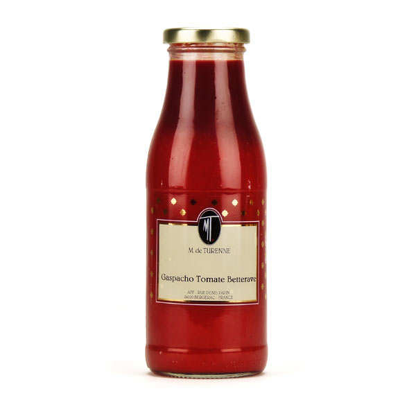 Gaspacho de tomate et betterave