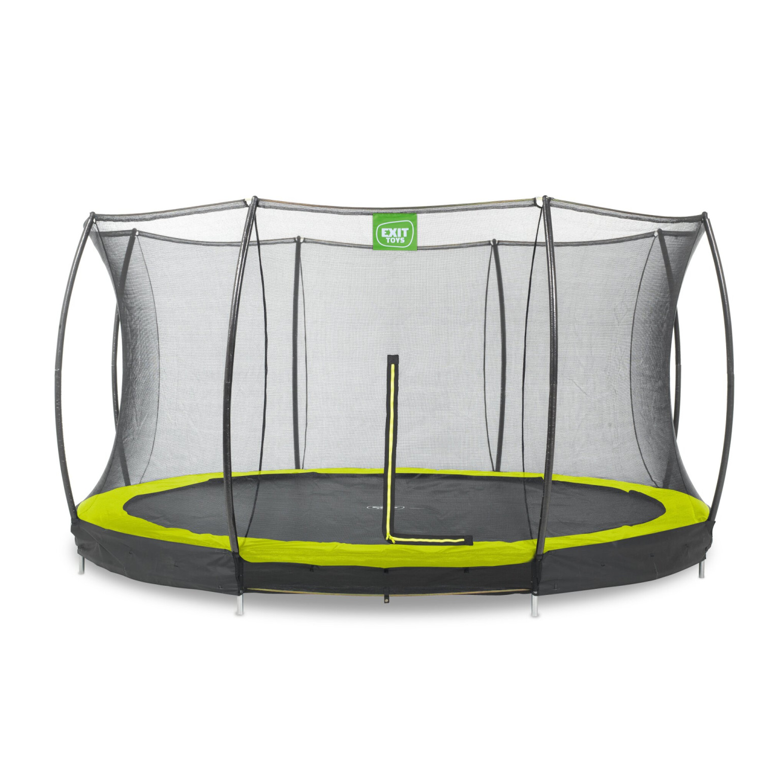 EXIT Silhouette inground trampoline ø366cm met veiligheidsn